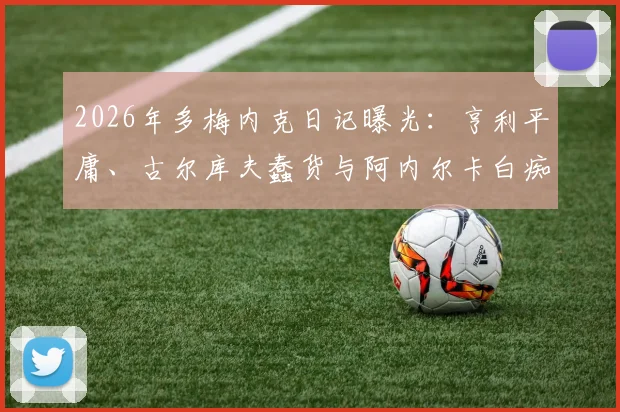 2026年多梅内克日记曝光：亨利平庸、古尔库夫蠢货与阿内尔卡白痴事件全回顾与背后真相